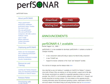 Tablet Screenshot of perfsonar.net